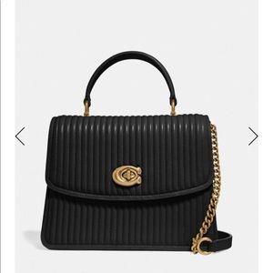 Coach Parker Top Handle with Quilting